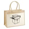 Cotton Pocket Jute Shopper Thumbnail