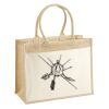 Cotton Pocket Jute Shopper Thumbnail