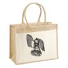 Cotton Pocket Jute Shopper Thumbnail