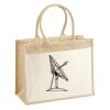 Cotton Pocket Jute Shopper Thumbnail