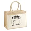 Cotton Pocket Jute Shopper Thumbnail