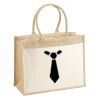Cotton Pocket Jute Shopper Thumbnail