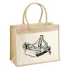 Cotton Pocket Jute Shopper Thumbnail
