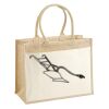Cotton Pocket Jute Shopper Thumbnail