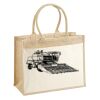 Cotton Pocket Jute Shopper Thumbnail