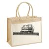 Cotton Pocket Jute Shopper Thumbnail
