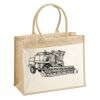 Cotton Pocket Jute Shopper Thumbnail