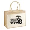 Cotton Pocket Jute Shopper Thumbnail