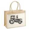 Cotton Pocket Jute Shopper Thumbnail