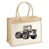 Cotton Pocket Jute Shopper Thumbnail