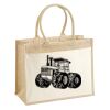 Cotton Pocket Jute Shopper Thumbnail