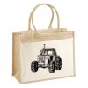 Cotton Pocket Jute Shopper Thumbnail