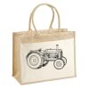 Cotton Pocket Jute Shopper Thumbnail