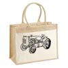 Cotton Pocket Jute Shopper Thumbnail
