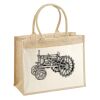 Cotton Pocket Jute Shopper Thumbnail