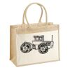 Cotton Pocket Jute Shopper Thumbnail