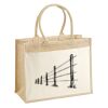 Cotton Pocket Jute Shopper Thumbnail