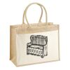Cotton Pocket Jute Shopper Thumbnail