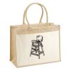 Cotton Pocket Jute Shopper Thumbnail