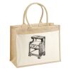 Cotton Pocket Jute Shopper Thumbnail