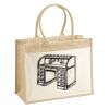 Cotton Pocket Jute Shopper Thumbnail