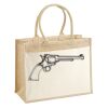 Cotton Pocket Jute Shopper Thumbnail
