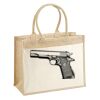 Cotton Pocket Jute Shopper Thumbnail