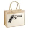 Cotton Pocket Jute Shopper Thumbnail
