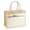 Cotton Pocket Jute Shopper Thumbnail
