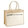 Cotton Pocket Jute Shopper Thumbnail