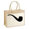 Cotton Pocket Jute Shopper Thumbnail