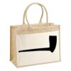 Cotton Pocket Jute Shopper Thumbnail