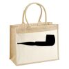 Cotton Pocket Jute Shopper Thumbnail