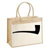 Cotton Pocket Jute Shopper Thumbnail