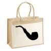 Cotton Pocket Jute Shopper Thumbnail