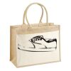Cotton Pocket Jute Shopper Thumbnail