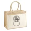 Cotton Pocket Jute Shopper Thumbnail