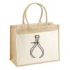 Cotton Pocket Jute Shopper Thumbnail