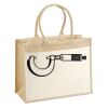 Cotton Pocket Jute Shopper Thumbnail