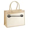 Cotton Pocket Jute Shopper Thumbnail