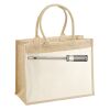 Cotton Pocket Jute Shopper Thumbnail