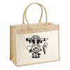 Cotton Pocket Jute Shopper Thumbnail