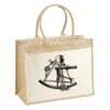 Cotton Pocket Jute Shopper Thumbnail