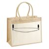 Cotton Pocket Jute Shopper Thumbnail