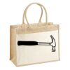 Cotton Pocket Jute Shopper Thumbnail