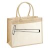 Cotton Pocket Jute Shopper Thumbnail