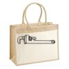 Cotton Pocket Jute Shopper Thumbnail