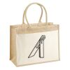 Cotton Pocket Jute Shopper Thumbnail