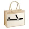 Cotton Pocket Jute Shopper Thumbnail