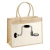 Cotton Pocket Jute Shopper Thumbnail
